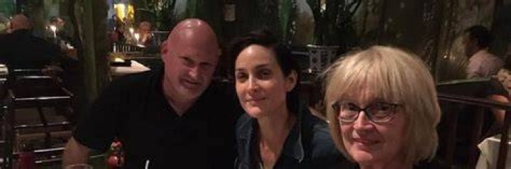 Carrie-Anne Moss Parents: Barbara Moss and Melvyn Moss
