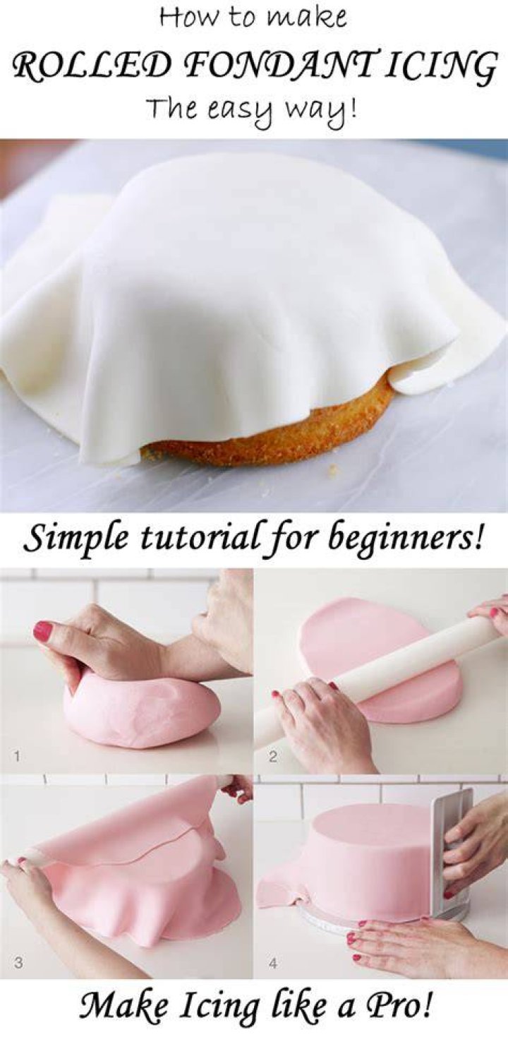 How to make fondant icing