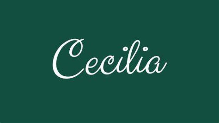 How to spell cecilia