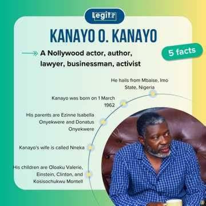 Kanayo O. Kanayo’s biography, net worth, fact, career, awards and life story
