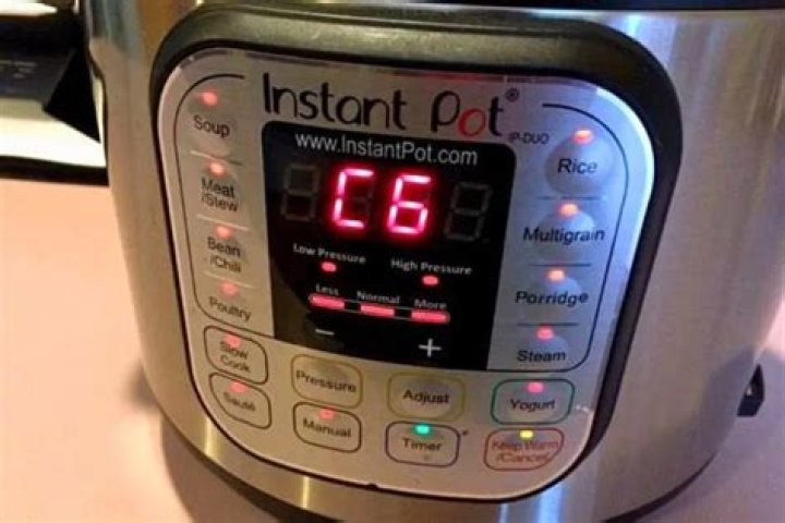 What does lo mean on instant pot