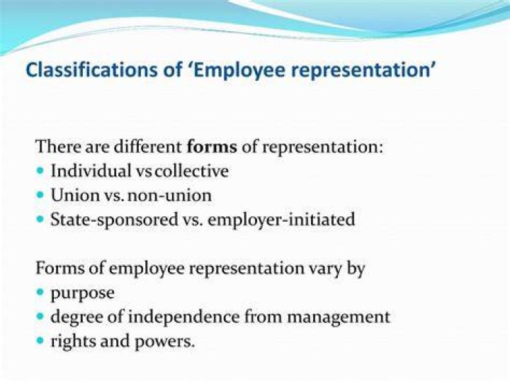 What is union employee representation