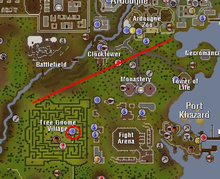 Where is the tree gnome village