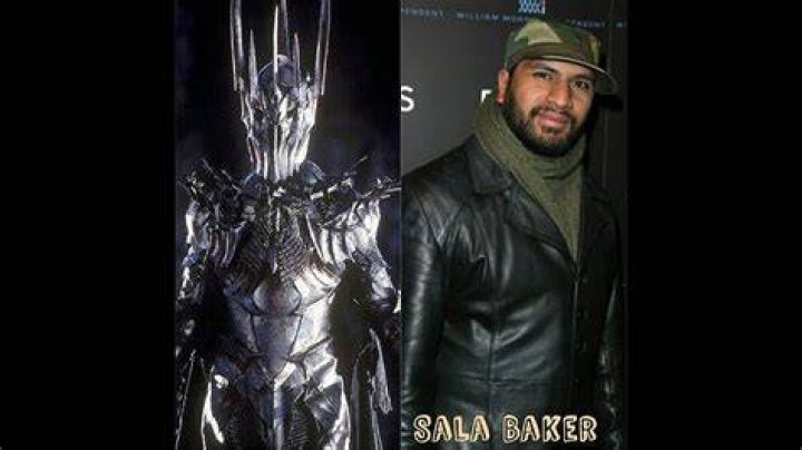 Who did Sala Baker play in Lord of The Rings?